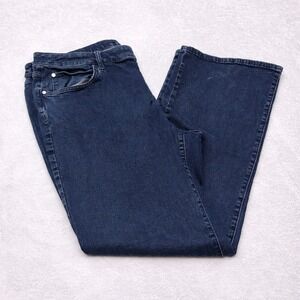 Simply Vera Vera Wang Bootcut Jeans Womens 18W Dark Wash Denim